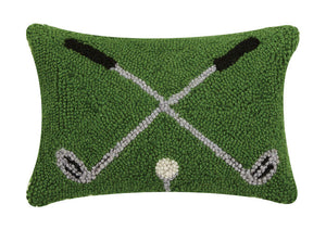 Cross Golf Clubs Hook Pillow
