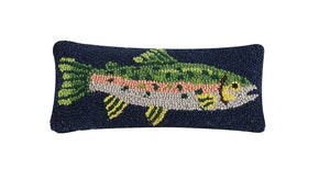 Trout Fish Hook Pillow