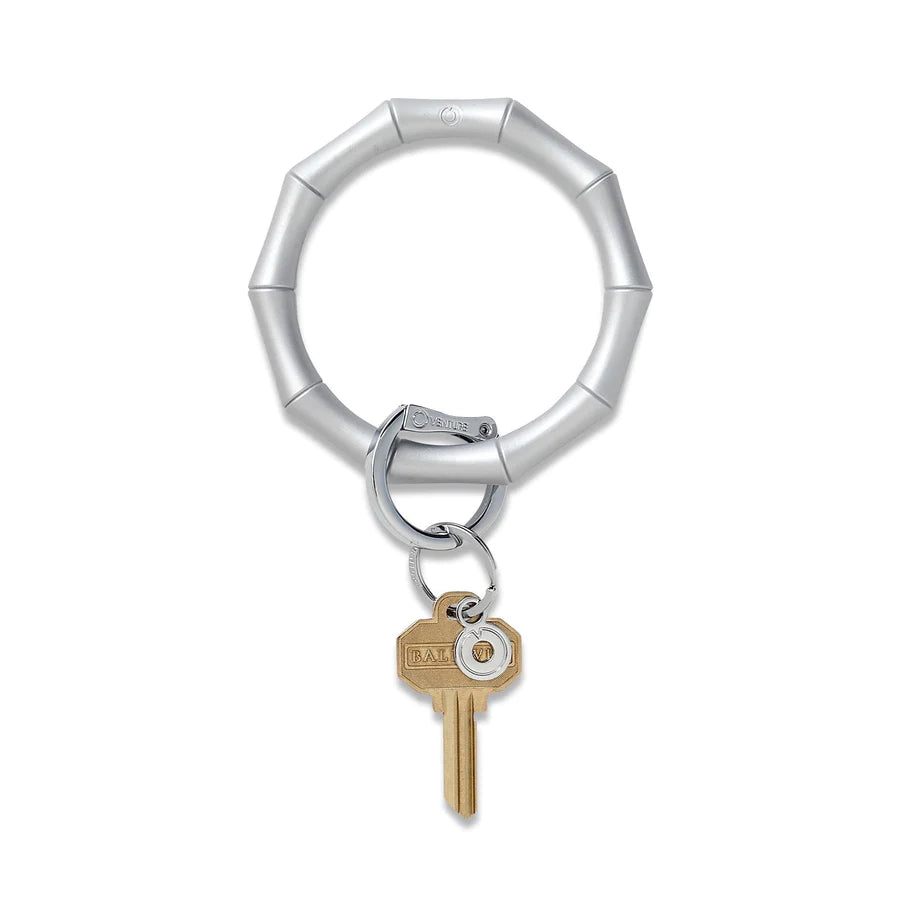 Silicone Big O® Key Ring Bamboo