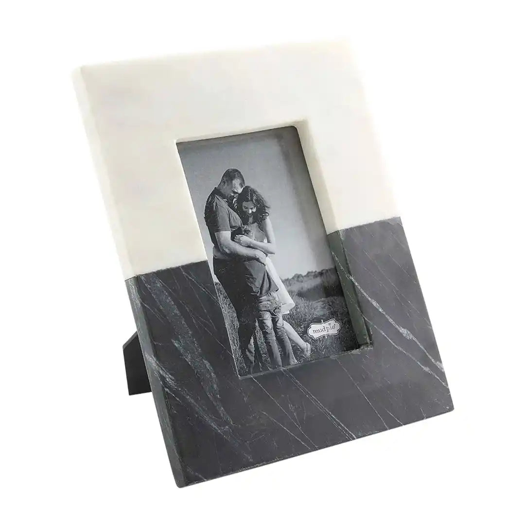 Striped Marble Picture Frame