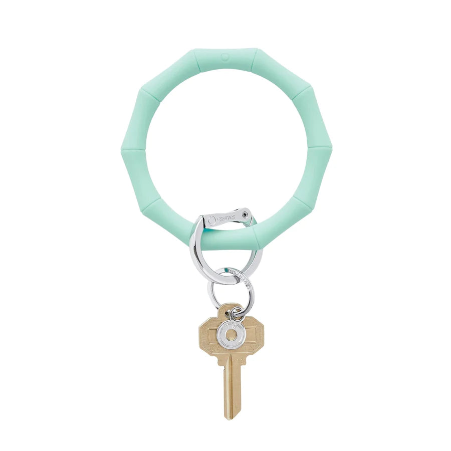 Silicone Big O® Key Ring Bamboo