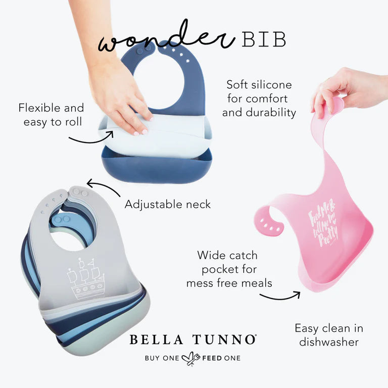 Hunk Wonder Silicone Bib - Bella Tunno