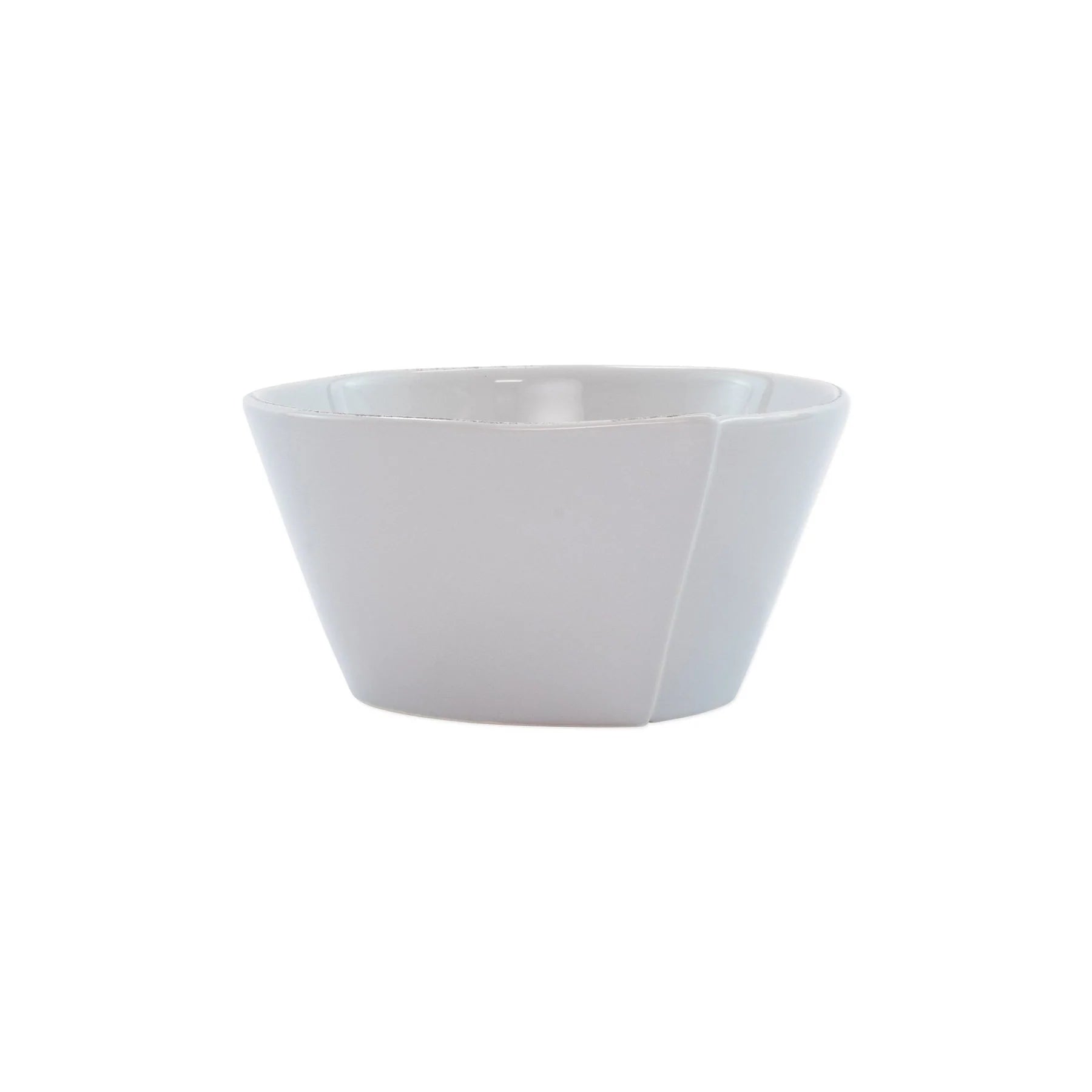 Vietri Lastra Cereal Bowl- Light Gray