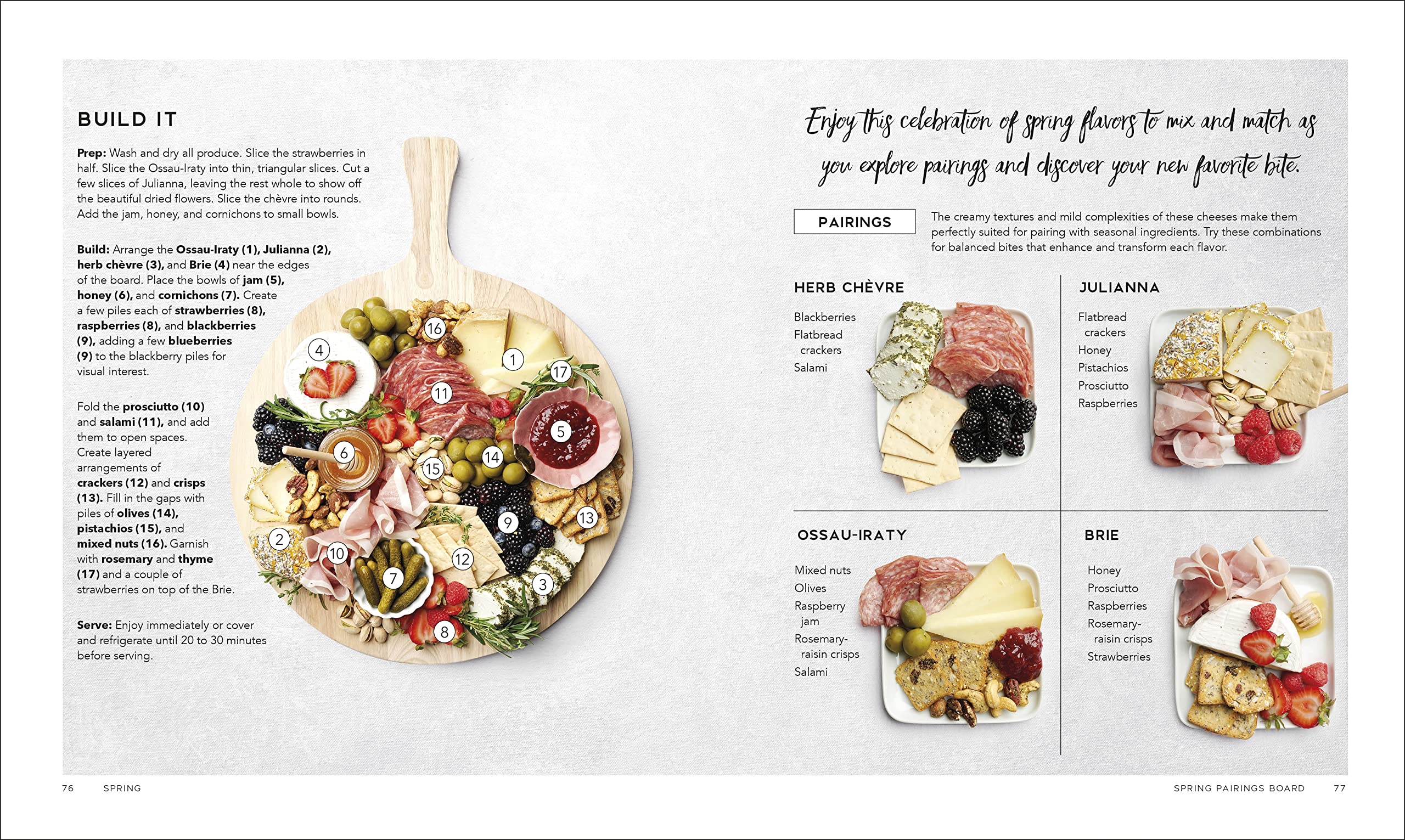 Around the Board: Boards, Platters, and Plates: Seasonal Cheese and Charcuterie Hardcover Book