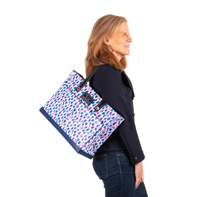 Uptown Girl Pocket Tote Bag in Betti Confetti