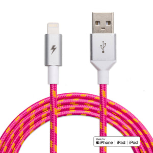 Pink Lemonade iPhone Lightning Cable - 10 Feet