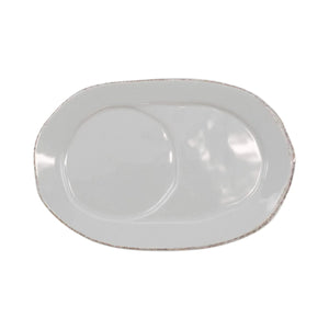 Lastra Oval Tray - Light Gray