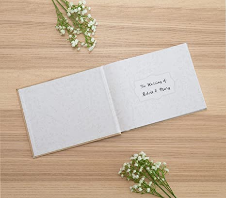Wedding Linen Guest Book