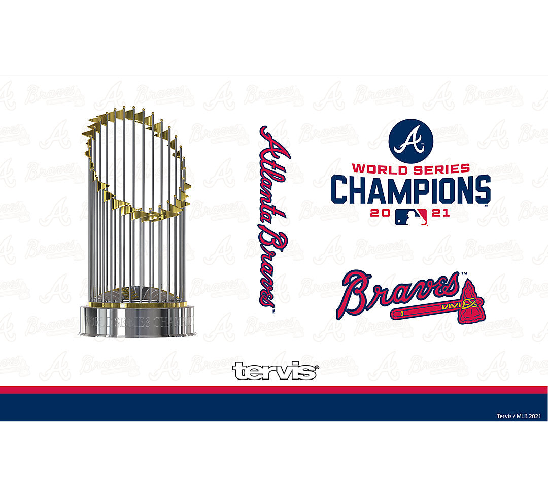 Atlanta Braves 2021 World Series Champs Trophy Pin