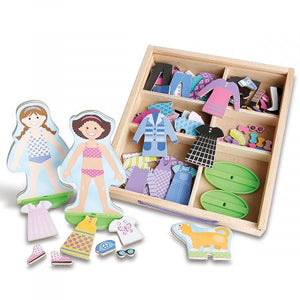 Melissa & Doug Best Friends Magnetic Dress-Up Play Set