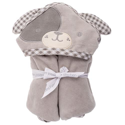 Hooded Bath Towel For Baby - Puppy