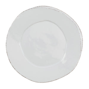 Vietri Lastra Dinner Plate - Light Gray