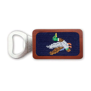 Mallard Needlepoint Bottle Opener