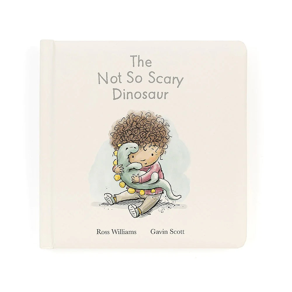 The Not So Scary Dinosaur - Board Book by Jellycat