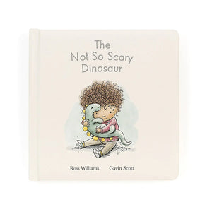 The Not So Scary Dinosaur - Board Book by Jellycat