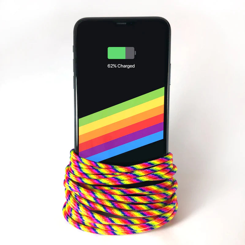 Rainbow iPhone Lightning Cable