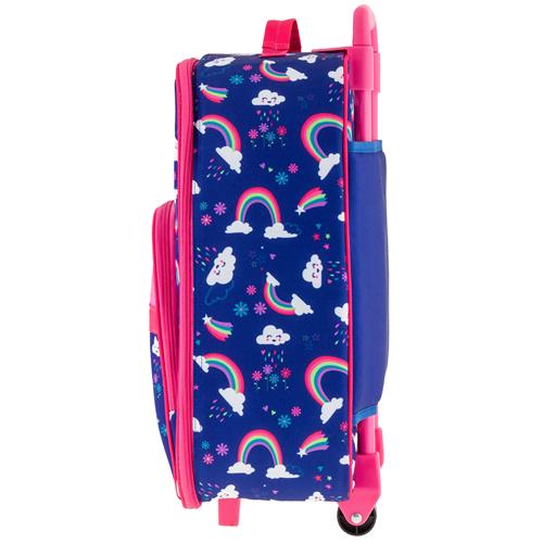 Rainbow All Over Print Rolling Luggage
