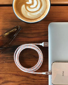 Rose Gold iPhone Lightning Cable