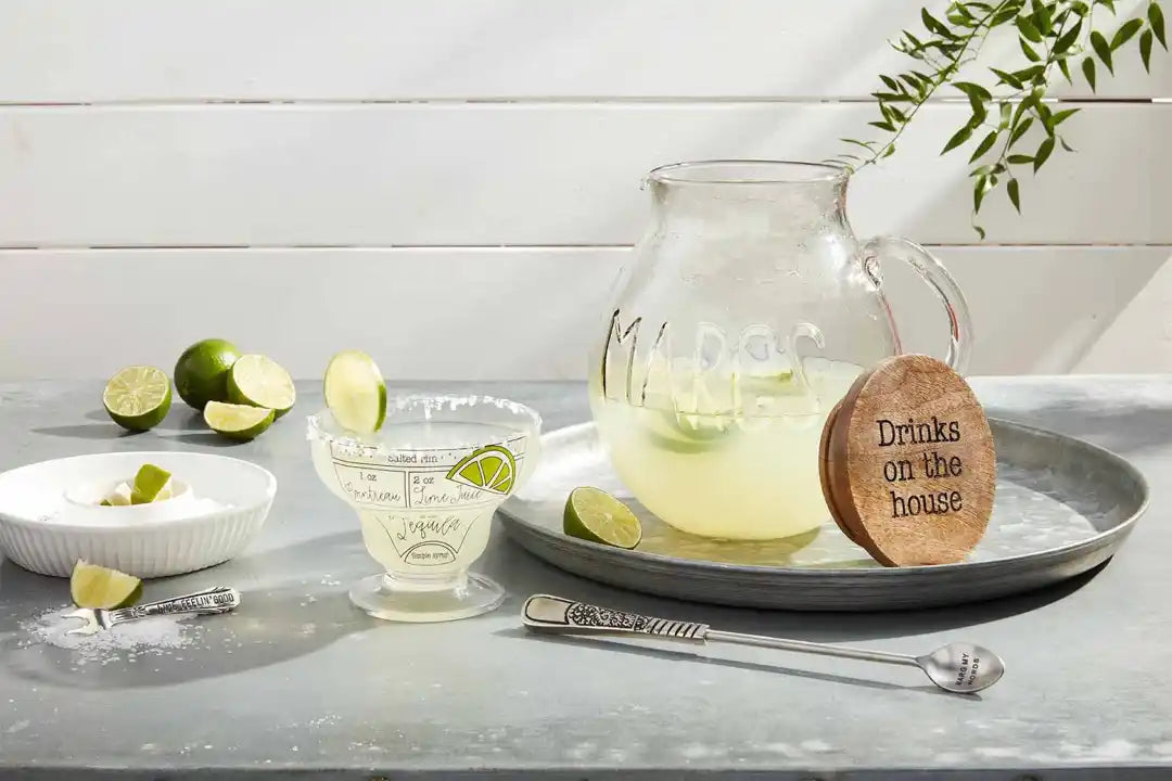 Margarita Salt Rimmer and Lime Set by Mudpie