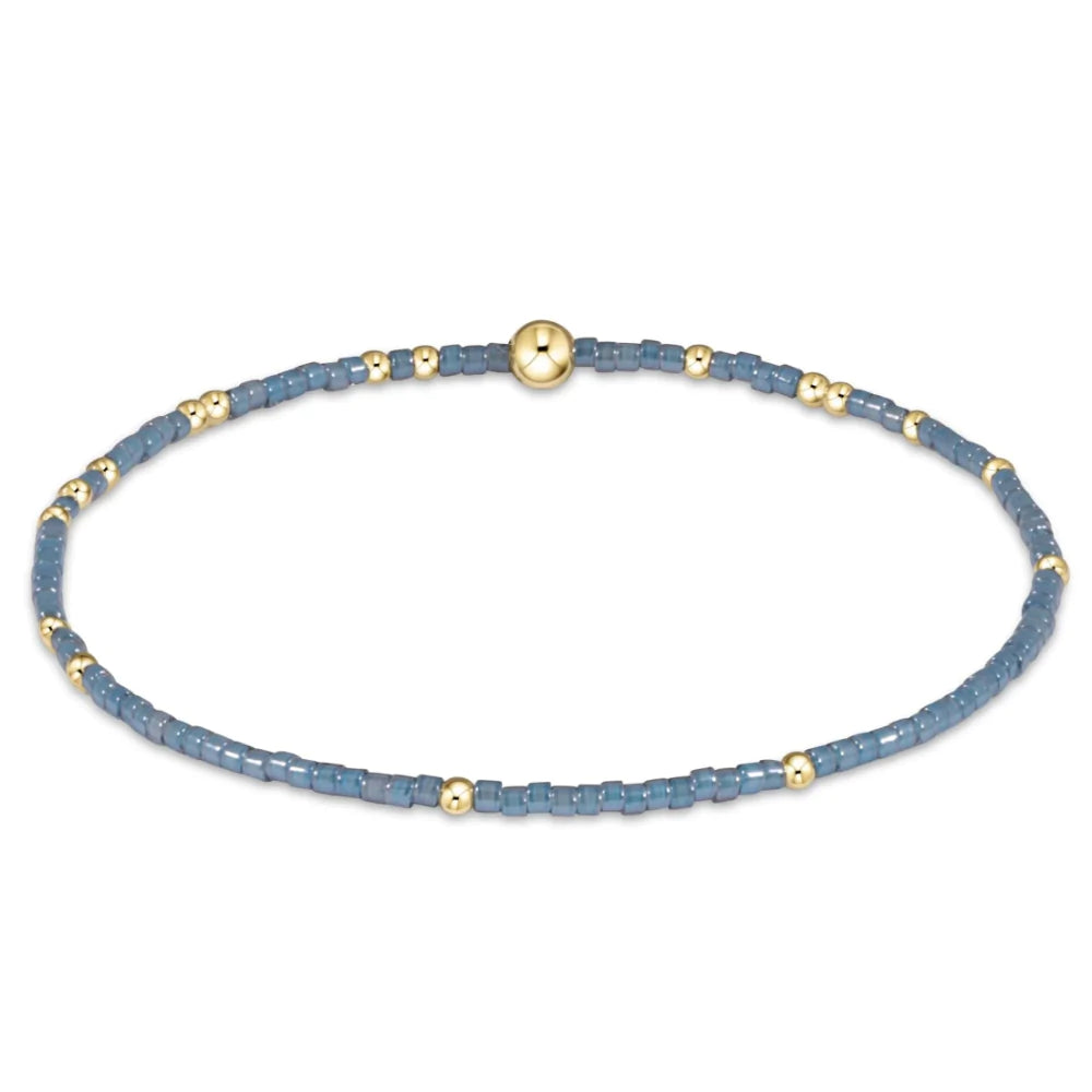 egirl Hope Unwritten Bracelet - Slate Blue