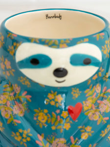 Folk Art Coffee Mug - Sloth