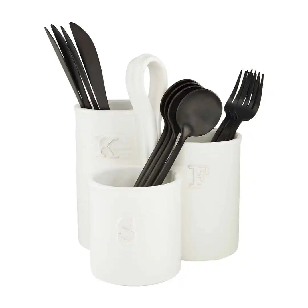 Ceramic Utensil Caddy