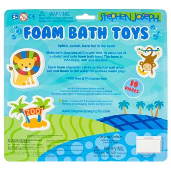 Zoo Foam Bath Toys